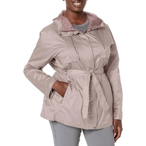 image:imageColumbia Plus Size Pardon My Trench Rain JacketMauve Vapor