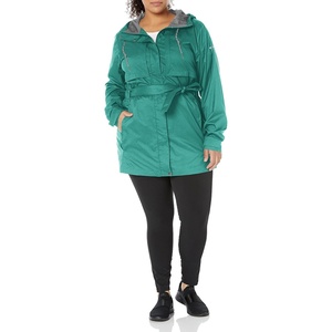 image:imageColumbia Plus Size Pardon My Trench Rain JacketWaterfall
