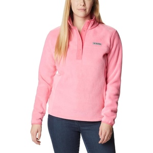 image:imageColumbia Womens Benton Springs Half Snap II Pull Over Fleece Jacket Dark StoneCanoeVintage Blue 3XCamellia Rose