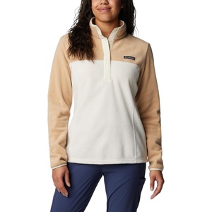 image:imageColumbia Womens Benton Springs Half Snap II Pull Over Fleece Jacket Dark StoneCanoeVintage Blue 3XChalkCanoe
