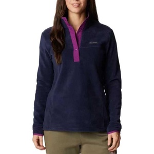 image:imageColumbia Womens Benton Springs Half Snap II Pull Over Fleece Jacket Dark StoneCanoeVintage Blue 3XDark NocturnalPlum