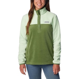 image:imageColumbia Womens Benton Springs Half Snap II Pull Over Fleece Jacket Dark StoneCanoeVintage Blue 3XGreen