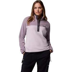 image:imageColumbia Womens Benton Springs Half Snap II Pull Over Fleece Jacket Dark StoneCanoeVintage Blue 3XLavender PearlShale PurpleShark