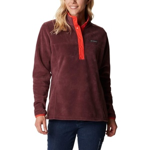 image:imageColumbia Womens Benton Springs Half Snap II Pull Over Fleece Jacket Dark StoneCanoeVintage Blue 3XMalbecBold Orange
