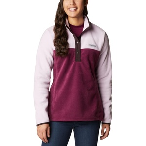 image:imageColumbia Womens Benton Springs Half Snap II Pull Over Fleece Jacket Dark StoneCanoeVintage Blue 3XMarionberryAura