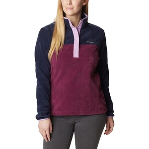 image:imageColumbia Womens Benton Springs Half Snap II Pull Over Fleece Jacket Dark StoneCanoeVintage Blue 3XMarionberryDark NocturnalGumdrop
