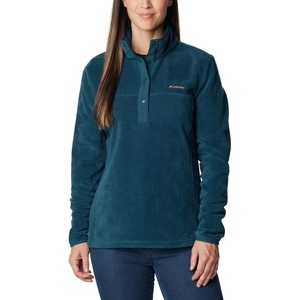 image:imageColumbia Womens Benton Springs Half Snap II Pull Over Fleece Jacket Dark StoneCanoeVintage Blue 3XNight Wave