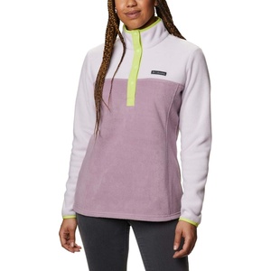 image:imageColumbia Womens Benton Springs Half Snap II Pull Over Fleece Jacket Dark StoneCanoeVintage Blue 3XPale LilacWinter Mauve