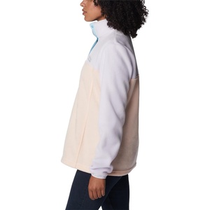 image:imageColumbia Womens Benton Springs Half Snap II Pull Over Fleece Jacket Dark StoneCanoeVintage Blue 3XPeach BlossomPurple TintSpring Blue