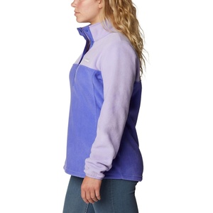 image:imageColumbia Womens Benton Springs Half Snap II Pull Over Fleece Jacket Dark StoneCanoeVintage Blue 3XPurple LotusFrosted Purple