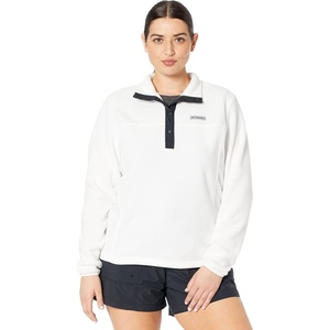 image:imageColumbia Womens Benton Springs Half Snap II Pull Over Fleece Jacket Dark StoneCanoeVintage Blue 3XSea SaltBlack