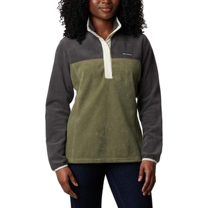 image:imageColumbia Womens Benton Springs Half Snap II Pull Over Fleece Jacket Dark StoneCanoeVintage Blue 3XSharkStone Green