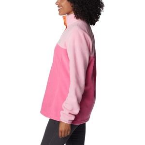image:imageColumbia Womens Benton Springs Half Snap II Pull Over Fleece Jacket Dark StoneCanoeVintage Blue 3XWild GeraniumWild Rose