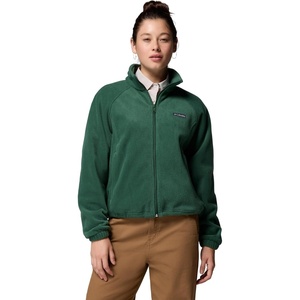 image:imageColumbia Womens Benton Springs Relaxed Full ZipRain Forest