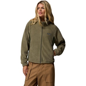 image:imageColumbia Womens Benton Springs Relaxed Full ZipStone Green