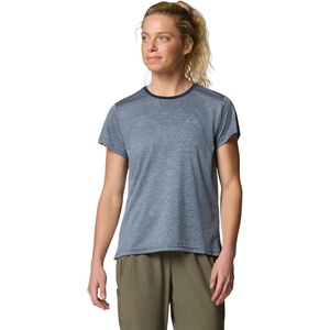 image:imageColumbia Womens Bluevista Hill Short Sleeve CrewCollegiate Navy Heather