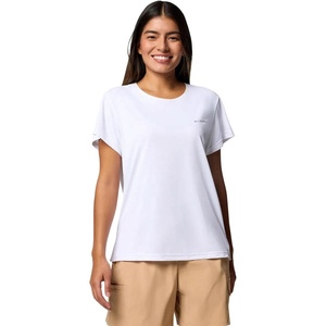 image:imageColumbia Womens Bluevista Hill Short Sleeve CrewWhite