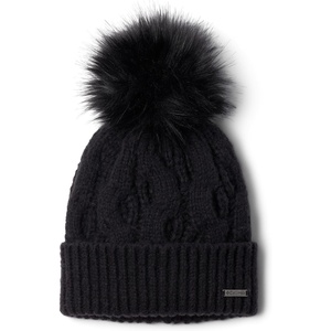 image:imageColumbia Womens Boundless Days Cable Knit Pom BeanieBlack
