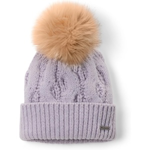 image:imageColumbia Womens Boundless Days Cable Knit Pom BeanieLavender Pearl