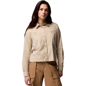 image:imageColumbia Womens Brea Falls Woven Long SleeveAncient Fossil