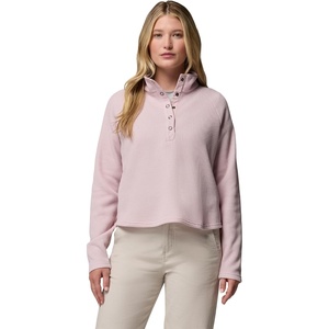 image:imageColumbia Womens Holly Hideaway Waffle Half SnapMineral Pink