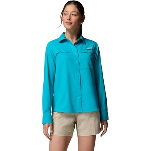 image:imageColumbia Womens PFG Castback Woven Long SleeveOcean Teal