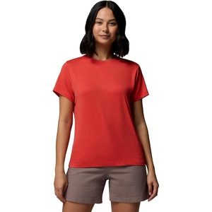 image:imageColumbia Womens Parsons Point Back Graphic TeePoppy Red HeatherFloral Fun