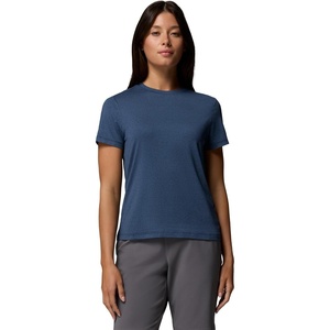 image:imageColumbia Womens Parsons Point Short Sleeve Logo TeeCollegiate Navy Heather