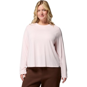 image:imageColumbia Womens Soft Stretch Long Sleeve TeePowder Pink Heather