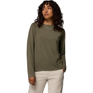 image:imageColumbia Womens Soft Stretch Long Sleeve TeeStone Green Heather