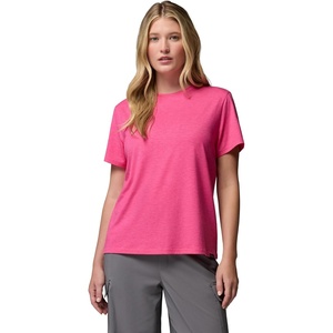 image:imageColumbia Womens Soft Stretch Short Sleeve TeeNico Heather