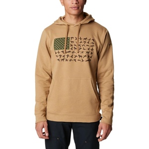 image:imageColumbia mens Phg Game Flag Ii HoodieHooded SweatshirtSahara  Surplus Green Duck Flag