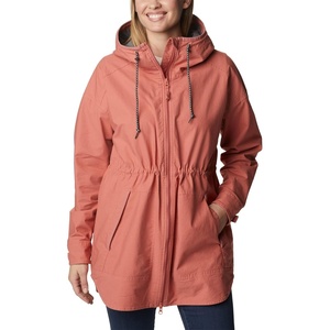 image:imageColumbia womens Sage Lake Long Lined JacketDark Coral