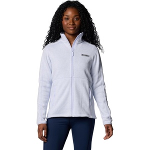 image:imageColumbia womens Sweater Weather Full Zip IiSnowdriftBlue Hint Heather