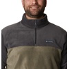 image:imageColumbia Big amp Tall Steens Mountain Half ZipShark  Stone Green