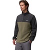 image:imageColumbia Big amp Tall Steens Mountain Half ZipShark  Stone Green