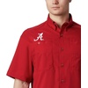 image:imageColumbia College Arkansas Razorbacks Collegiate Tamiami II Short Sleeve ShirtAla  Red Velvet