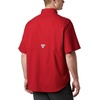 image:imageColumbia College Arkansas Razorbacks Collegiate Tamiami II Short Sleeve ShirtAla  Red Velvet