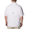 image:imageColumbia College Arkansas Razorbacks Collegiate Tamiami II Short Sleeve ShirtAla  White