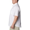 image:imageColumbia College Arkansas Razorbacks Collegiate Tamiami II Short Sleeve ShirtAla  White