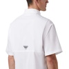 image:imageColumbia College Arkansas Razorbacks Collegiate Tamiami II Short Sleeve ShirtCle  White