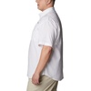 image:imageColumbia College Arkansas Razorbacks Collegiate Tamiami II Short Sleeve ShirtCle  White