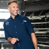 image:imageColumbia College Arkansas Razorbacks Collegiate Tamiami II Short Sleeve ShirtDc  Collegiate Navy