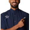 image:imageColumbia College Arkansas Razorbacks Collegiate Tamiami II Short Sleeve ShirtDc  Collegiate Navy