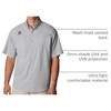 image:imageColumbia College Arkansas Razorbacks Collegiate Tamiami II Short Sleeve ShirtDc  Columbia Grey
