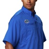 image:imageColumbia College Arkansas Razorbacks Collegiate Tamiami II Short Sleeve ShirtFla  Azul
