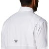 image:imageColumbia College Arkansas Razorbacks Collegiate Tamiami II Short Sleeve ShirtFla  White