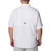 image:imageColumbia College Arkansas Razorbacks Collegiate Tamiami II Short Sleeve ShirtFla  White