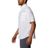 image:imageColumbia College Arkansas Razorbacks Collegiate Tamiami II Short Sleeve ShirtFla  White