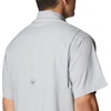 image:imageColumbia College Arkansas Razorbacks Collegiate Tamiami II Short Sleeve ShirtLsu  Columbia Grey